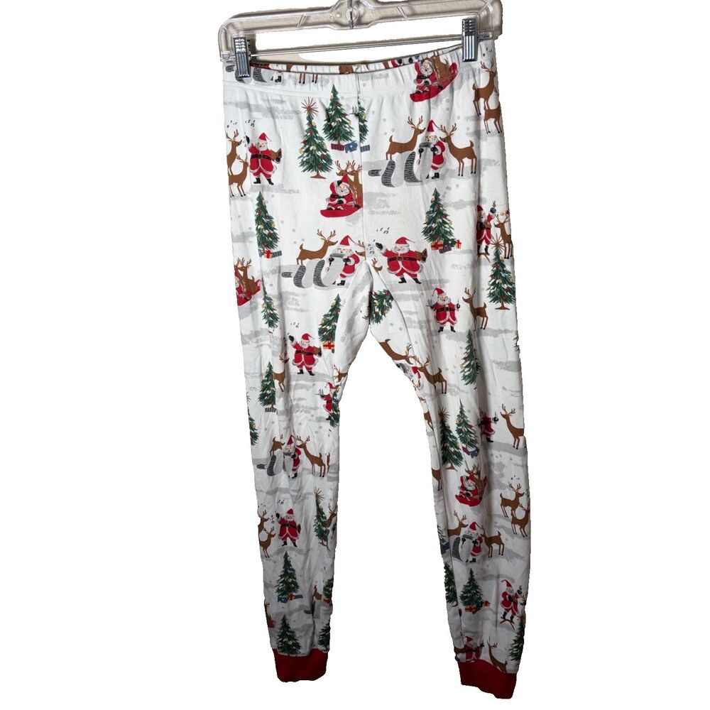 PotteryBarn Kid's Pajama Adult Large Christmas Holiday Long Sleeve Matching - Picture 2 of 11
